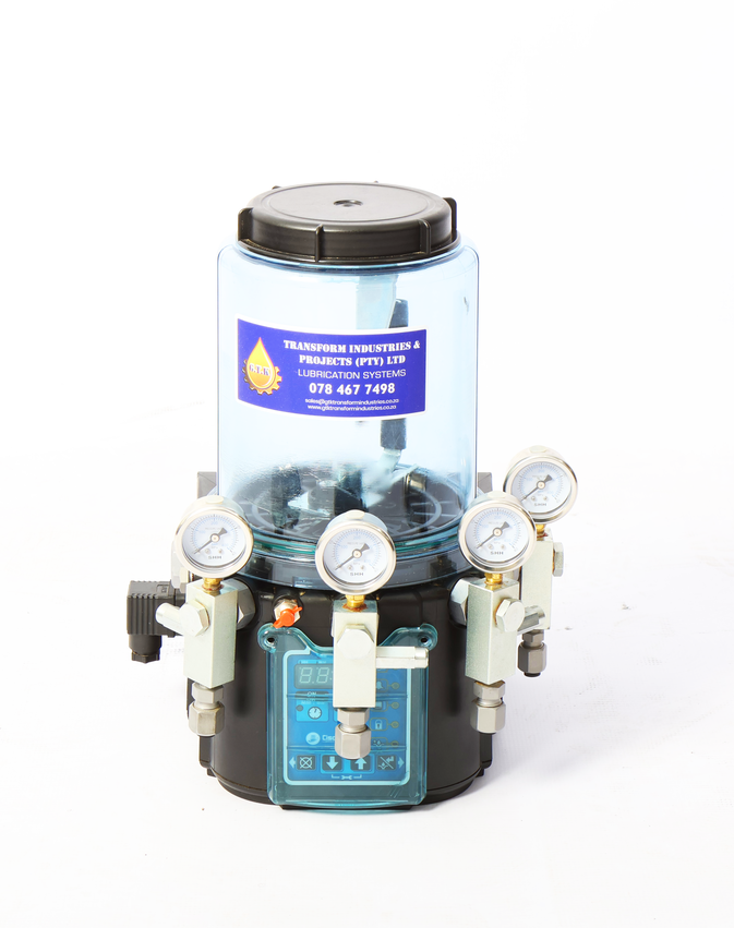 Intelligent lubrication control panel